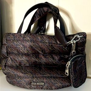 Steve Madden Puffy Tote Bag Crossbody